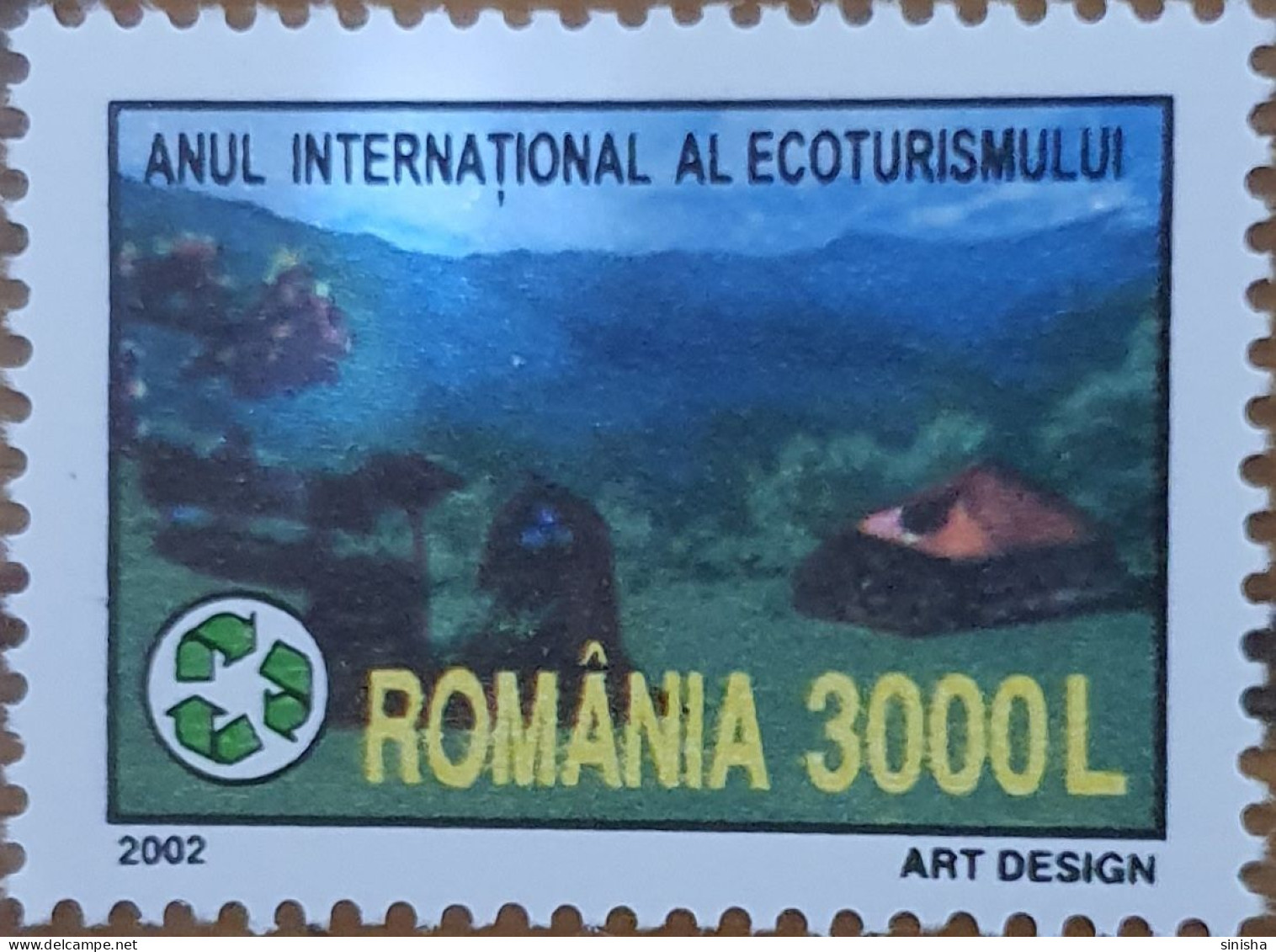 Romania / Eco Tourism - Oblitérés