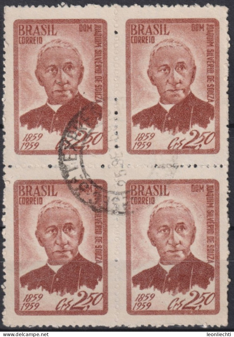 1959 Brasilien ° Mi:BR 960, Sn:BR 894, Yt:BR 676, Dom Joaquim Silverio De Souza (1859-1933), First Archbishop - Used Stamps