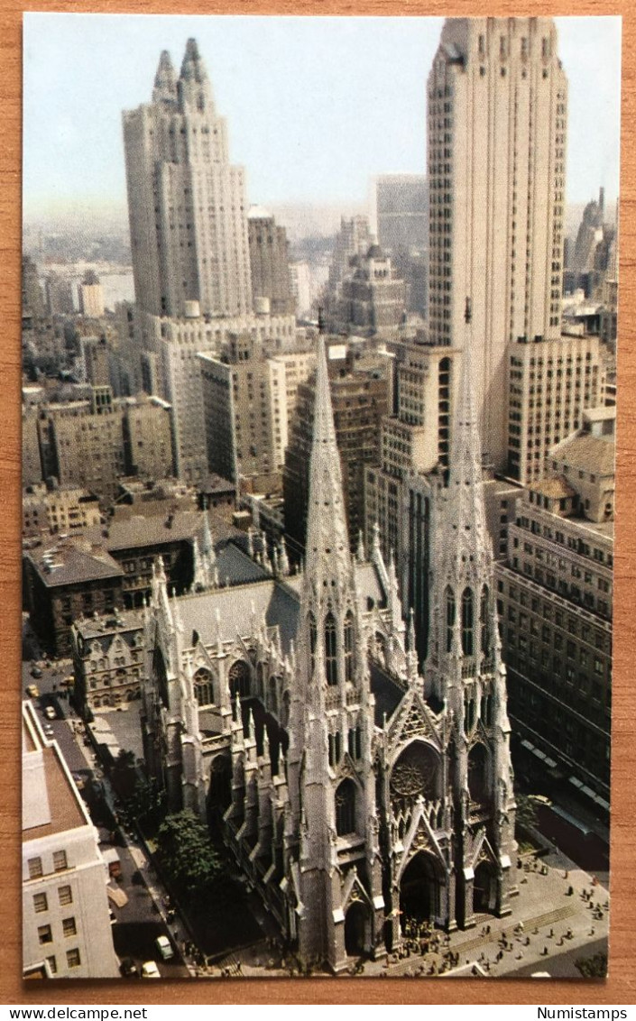 New York - St. Patrick's Cathedral (c178) - Kerken