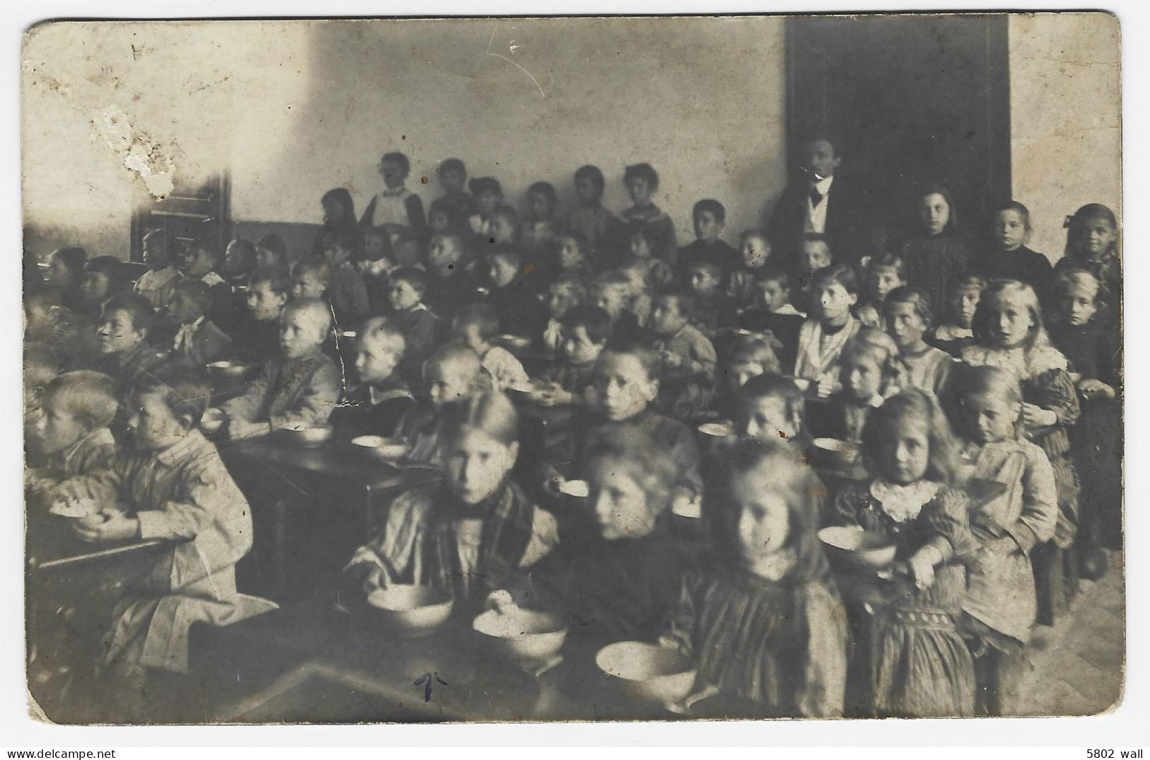 LINCE-SPRIMONT : Ecole Communale - 1918 - Sprimont