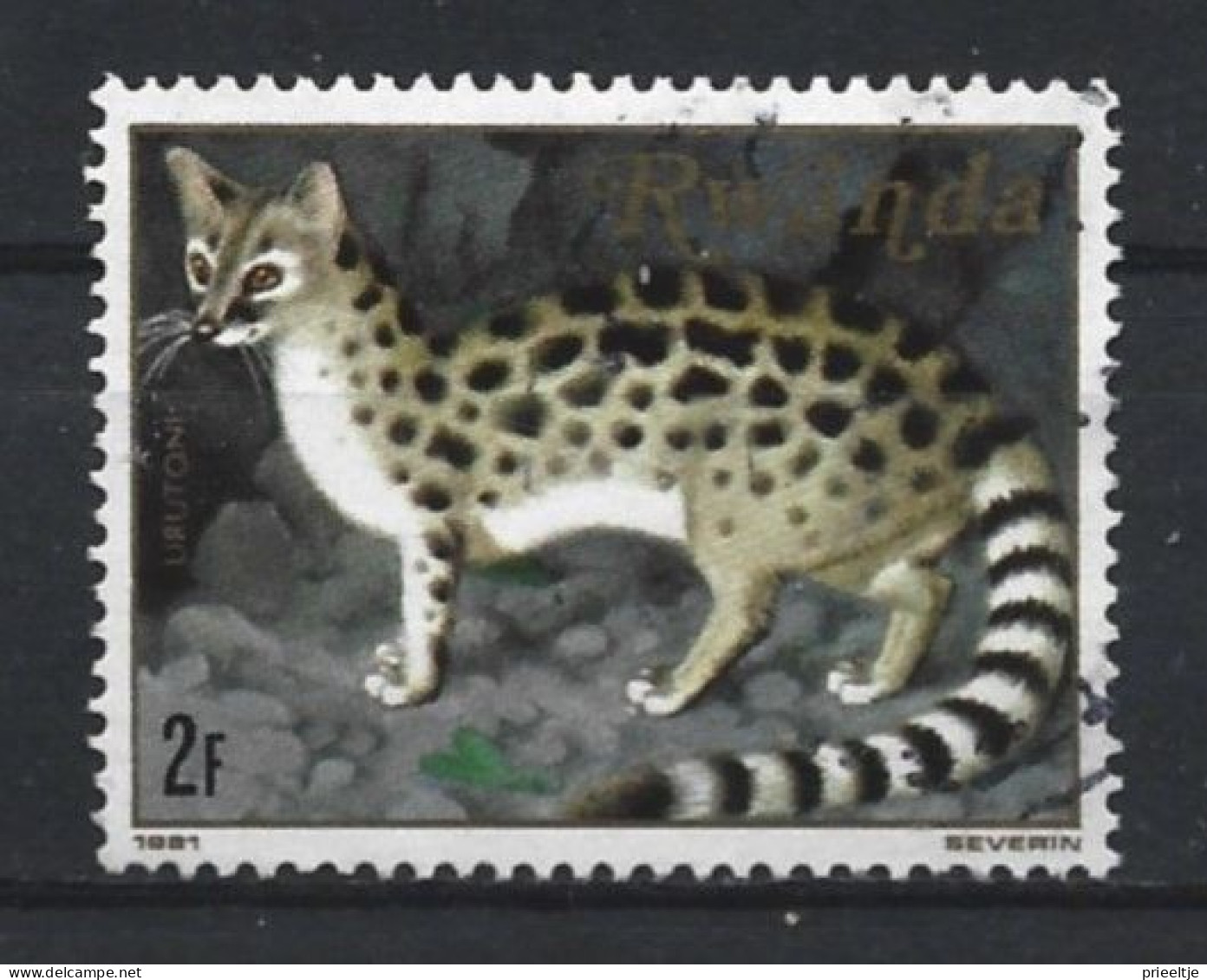 Rwanda 1981 Fauna  Y.T. 1007 (0) - Gebraucht