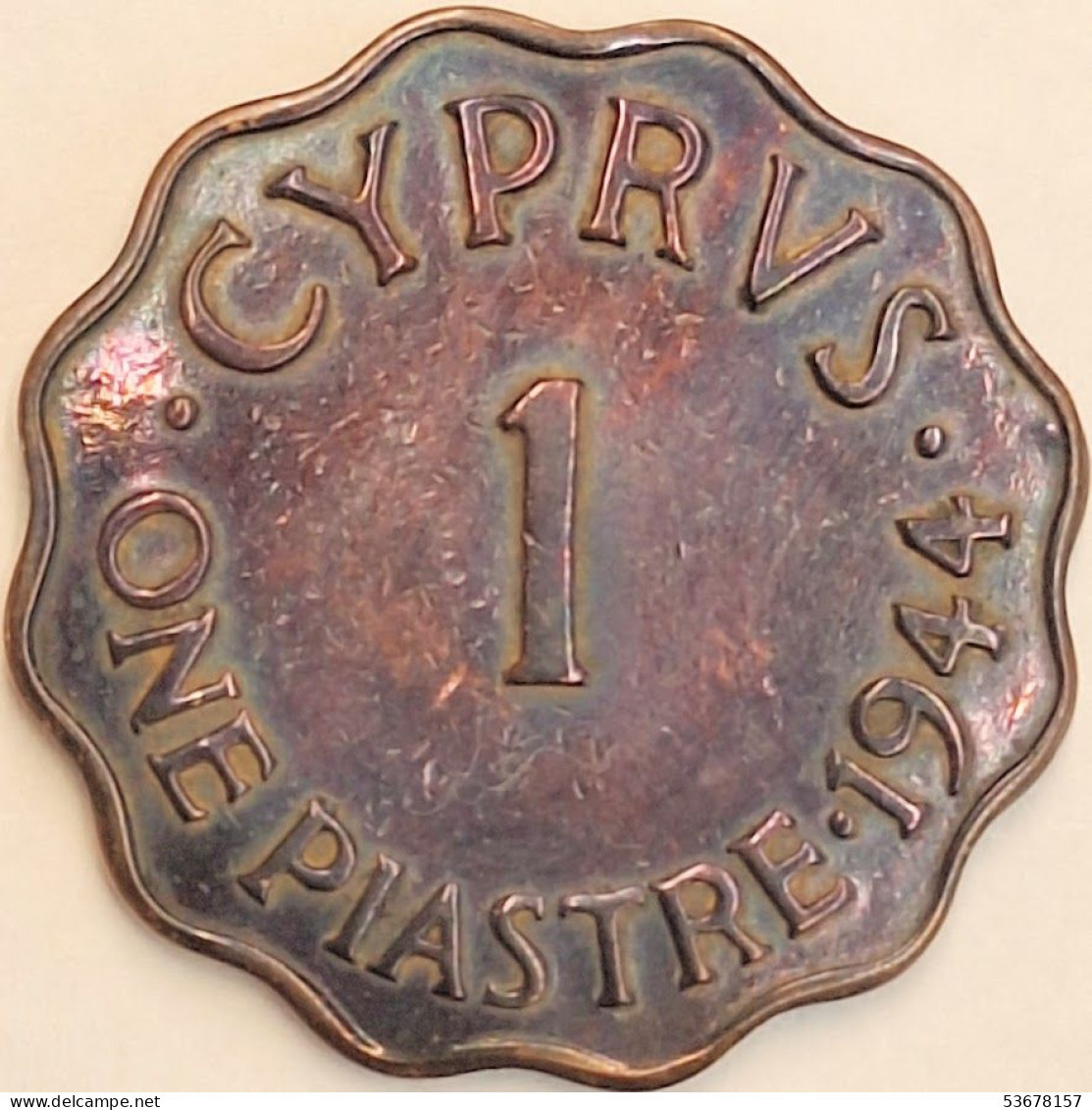 Cyprus - Piastre 1944, KM# 23a (#3592) - Zypern