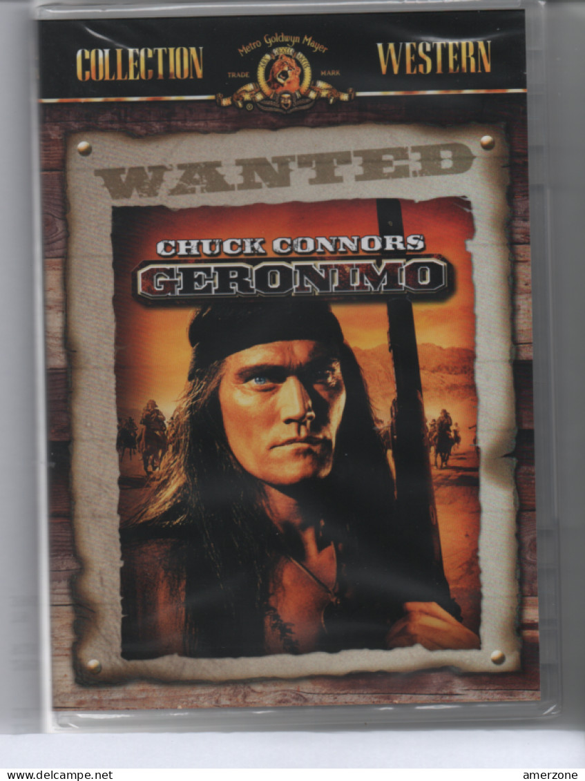 DVD   Sous Blister    WESTERN  GERONIMO   Chuck Connors  Pour Tout Public - Western/ Cowboy