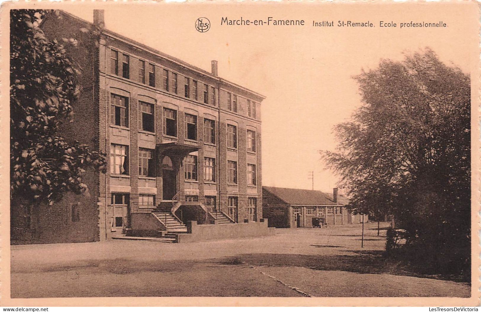 BELGIQUE - Marche En Famenne - Vue Panoramique De L'institut St Remarcie - Ecole Professionnelle - Carte Postale - Marche-en-Famenne