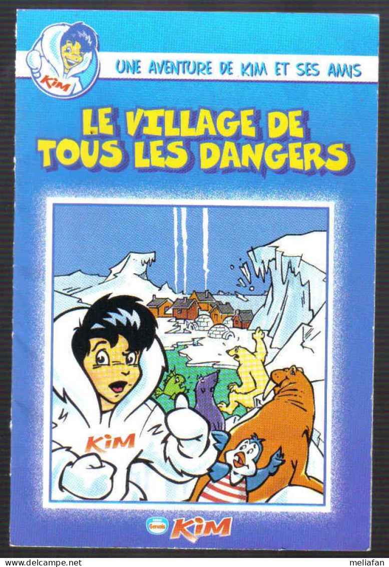 M031 - LIVRET PUBLICITAIRE OFFERT GERVAIS - KIM LE VILLAGE DE TOUS LES DANGERS - Pubblicitari