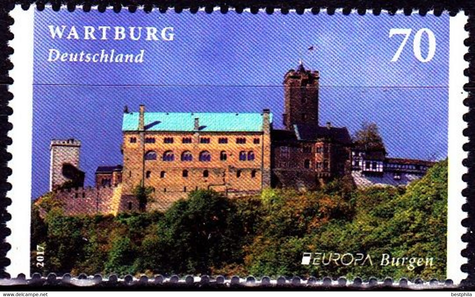 Europa Cept - 2017 - Germany - (Castles) ** MNH - 2017