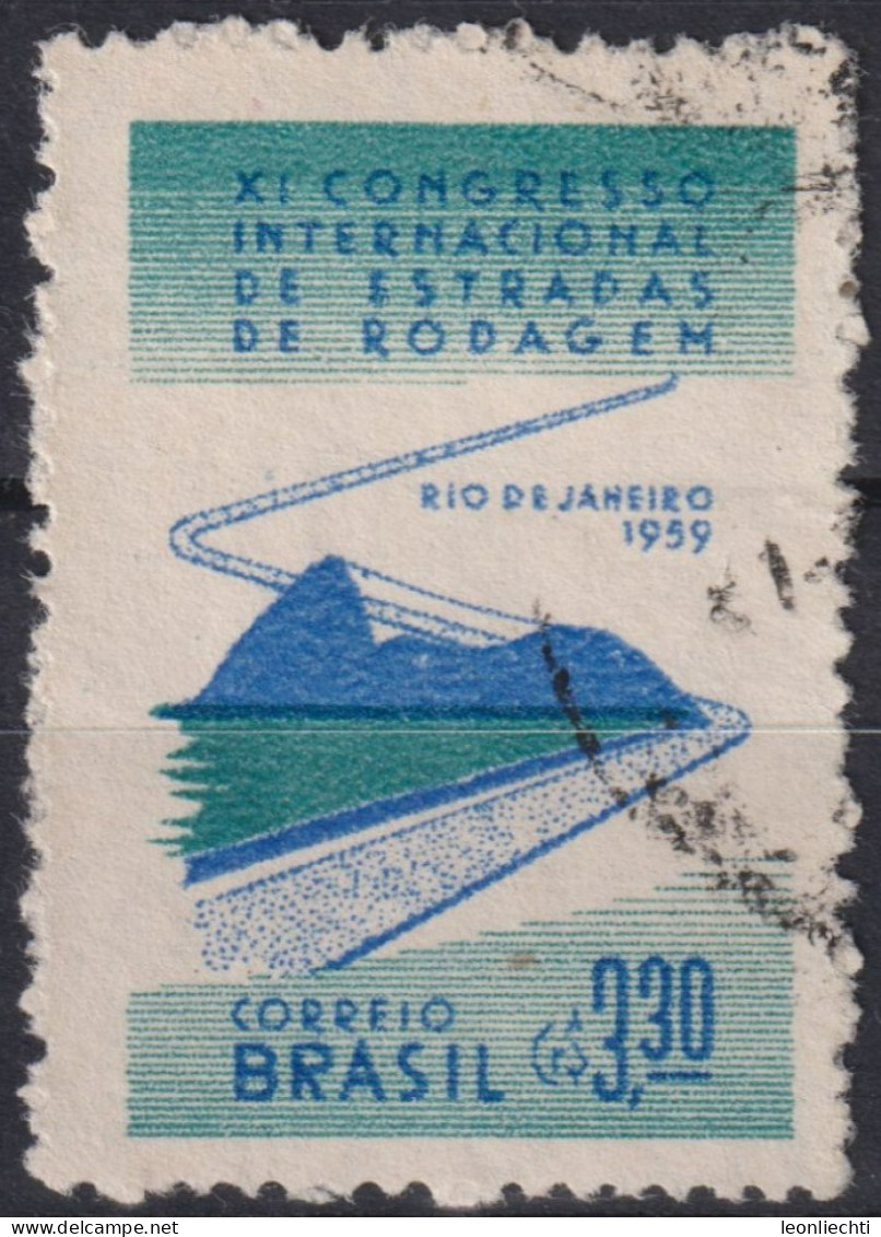 1959 Brasilien ° Mi:BR 961, Sn:BR 895, Yt:BR 682, 11º Congress Roads - Used Stamps