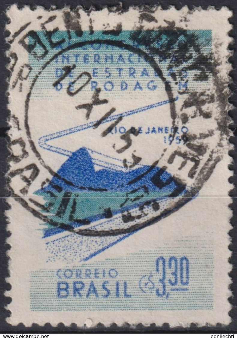 1959 Brasilien ° Mi:BR 961, Sn:BR 895, Yt:BR 682, 11º Congress Roads - Usati