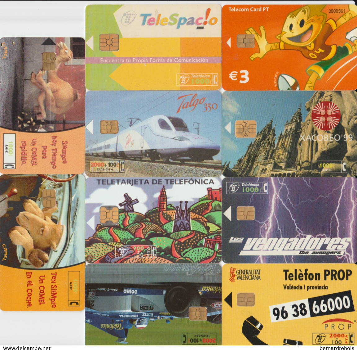 A13 -10 CARTES A PUCE D'ESPAGNE, Pour 3 € - Colecciones