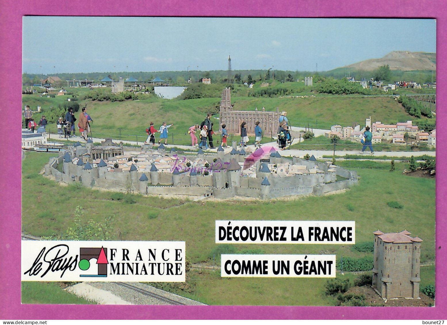 ELANCOURT 78 - LA FRANCE MINIATURE - La Cité De Carcassonne - Elancourt