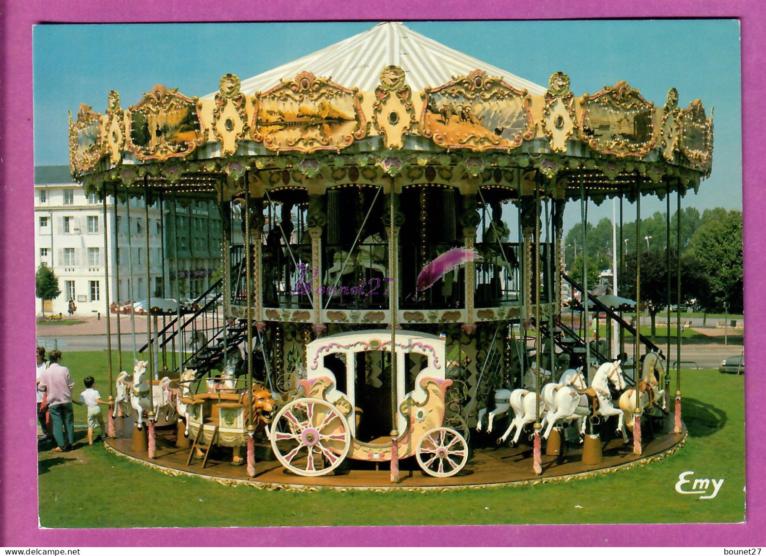 LES MANEGES FRANCAIS - CARROUSEL Manége Enfant Vue De Jour Chevaux  Carrosse - Europa