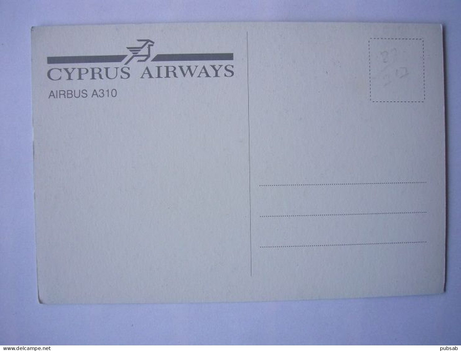 Avion / Airplane / CYPRUS AIRWAYS / Airbus A310 / Airline Issue - 1946-....: Era Moderna