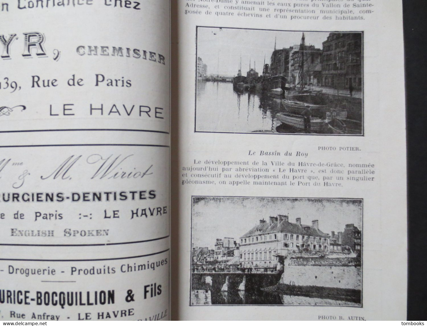 Le Havre - Guide Du Havre & De La Région Par Gaston Hauville - 1929 - B.E - - Normandië