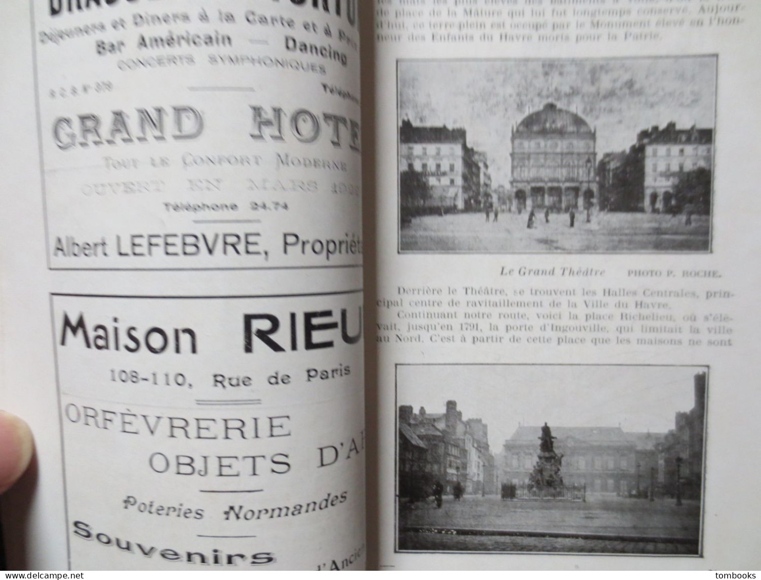 Le Havre - Guide Du Havre & De La Région Par Gaston Hauville - 1929 - B.E - - Normandie