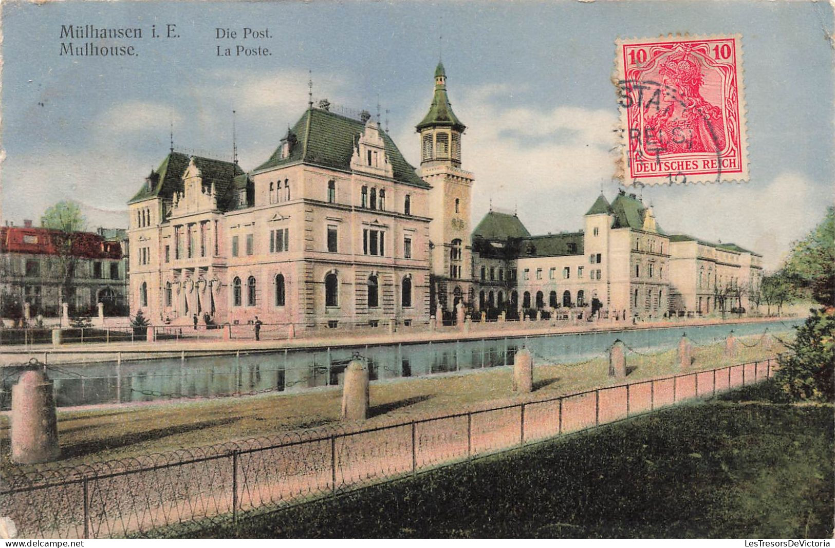 FRANCE - Mulhouse - La Poste - Carte Postale Ancienne - Mulhouse