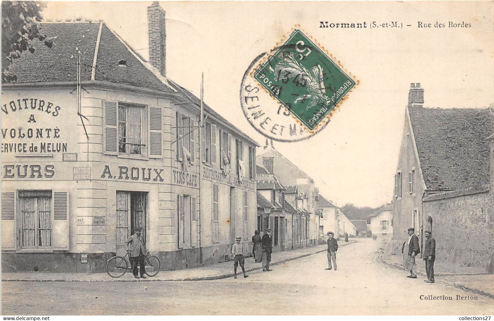 77-MORMANT- RUE DES BORDES - Mormant