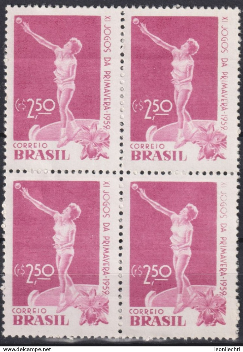 1959 Brasilien ** Mi:BR 963, Sn:BR 896, Yt:BR 681, Putting The Shot - Nuovi