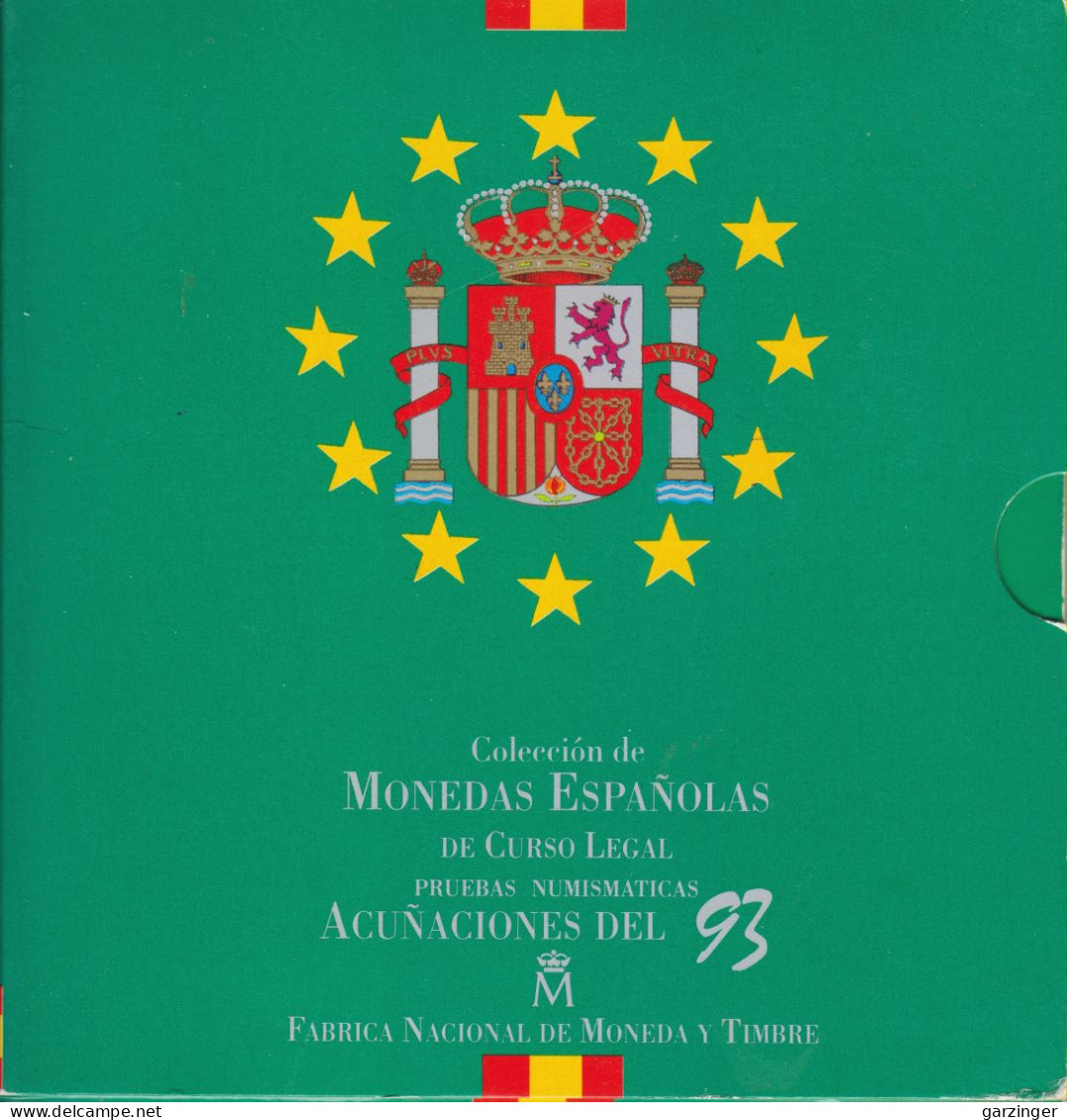 Cartera Oficial FNMT / MINT SET 1993 - Mint Sets & Proof Sets