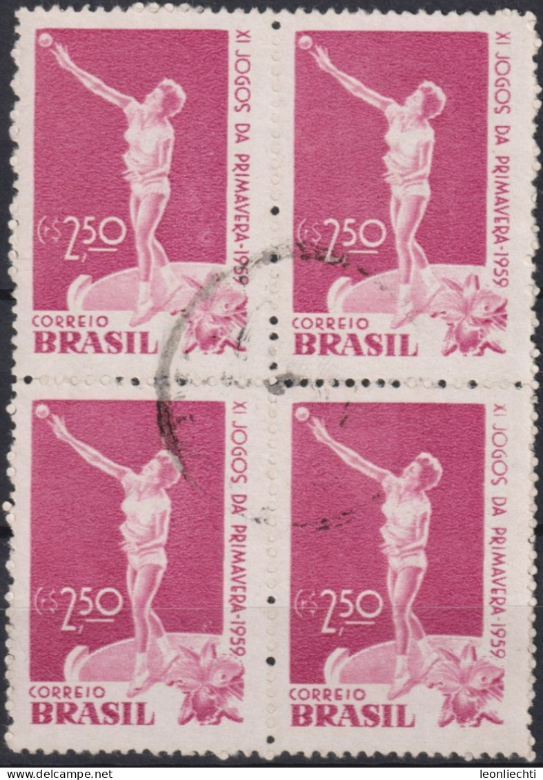 1959 Brasilien ° Mi:BR 963, Sn:BR 896, Yt:BR 681, Putting The Shot - Used Stamps