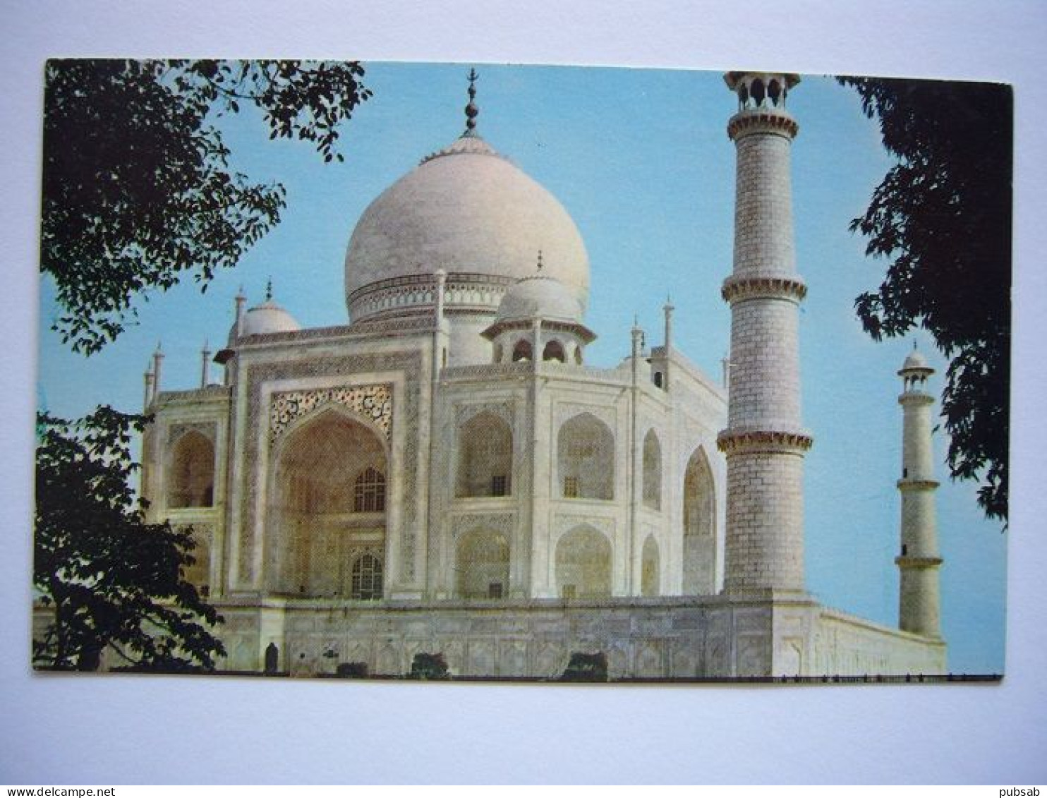 Avion / Airplane / PAN AM - PAN AMERICAN AIRWAYS / The Taj Mahal At Agra, India / Airline Issue - 1946-....: Era Moderna