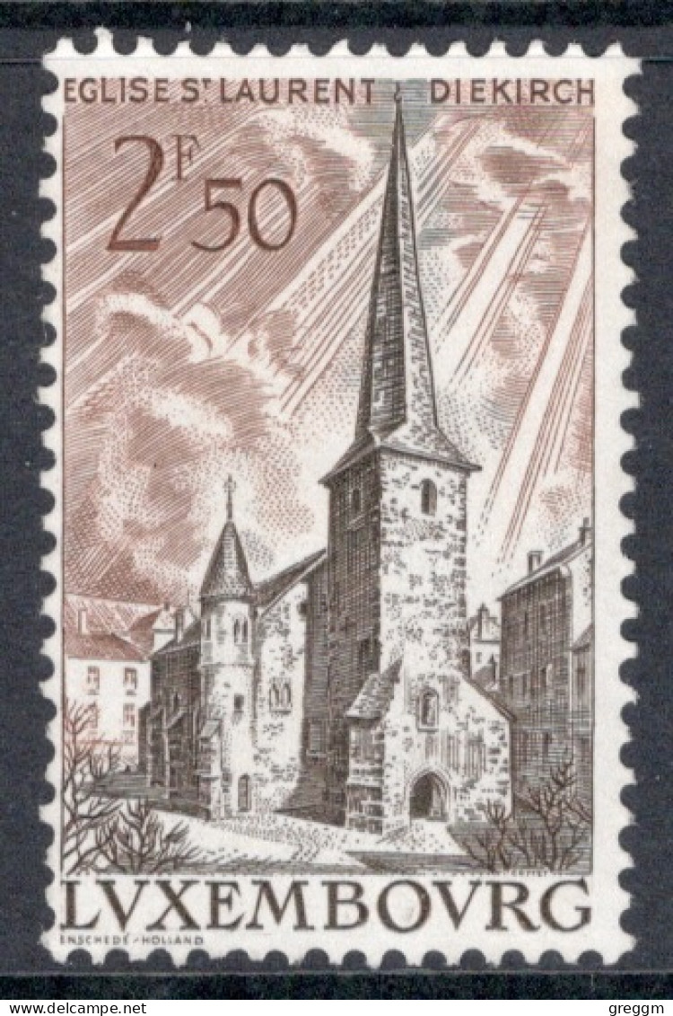 Luxembourg 1962  Single Stamp Issued To Celebrate Diekirch Church  In Fine Used - Used Stamps