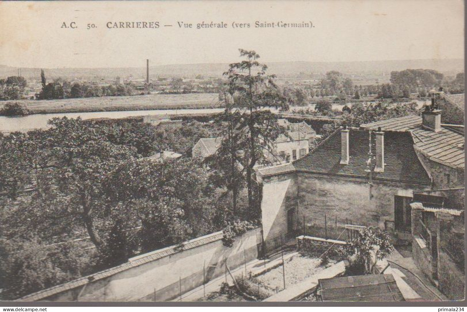 DD  - CARRIERES SUR SEINE - VUE GLE - Carrières-sur-Seine