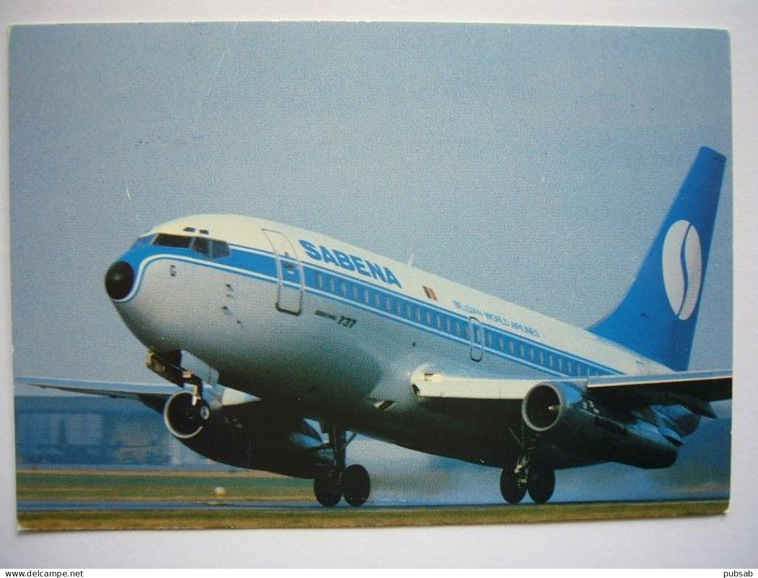 Avion / Airplane /  SABENA / Boeing B 737 / Airline Issue - 1946-....: Era Moderna