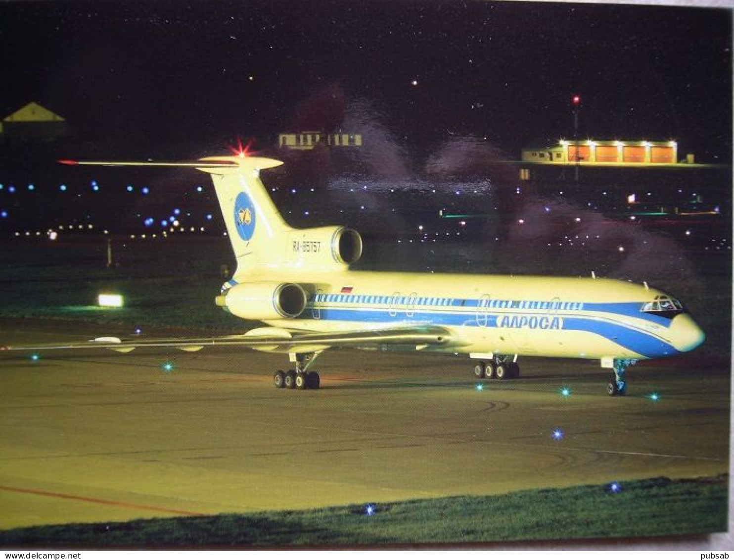 Avion / Airplane / ALROSA MIMY AIR ENTREPRISE / Tupolev TU 154M / Seen At Liège Airport - 1946-....: Era Moderna