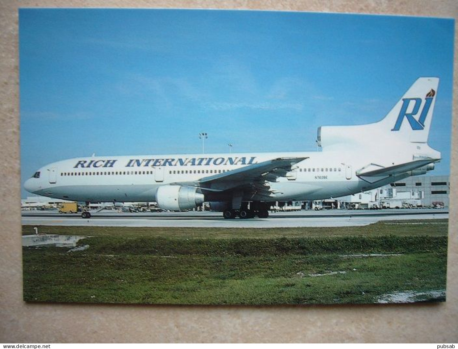 Avion / Airplane / RI - RICH INTERNATIONAL Airways / L 1011-385 Tristar  50 / Registered As N762BE - 1946-....: Era Moderna