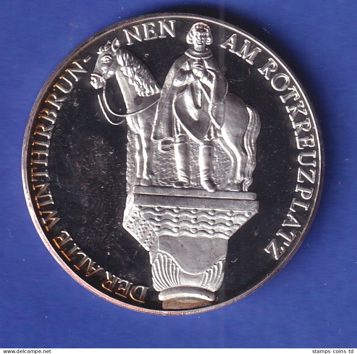 Silbermedaille 100 Jahre Eingemeindung Von München - Neuhausen 1990 - Non Classés