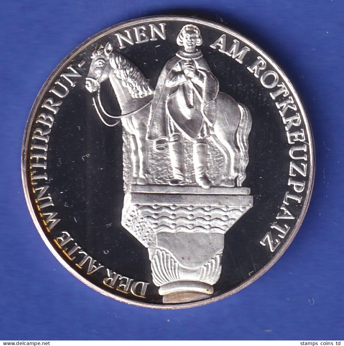 Silbermedaille 100 Jahre Eingemeindung München-Neuhausen 1990 - Unclassified