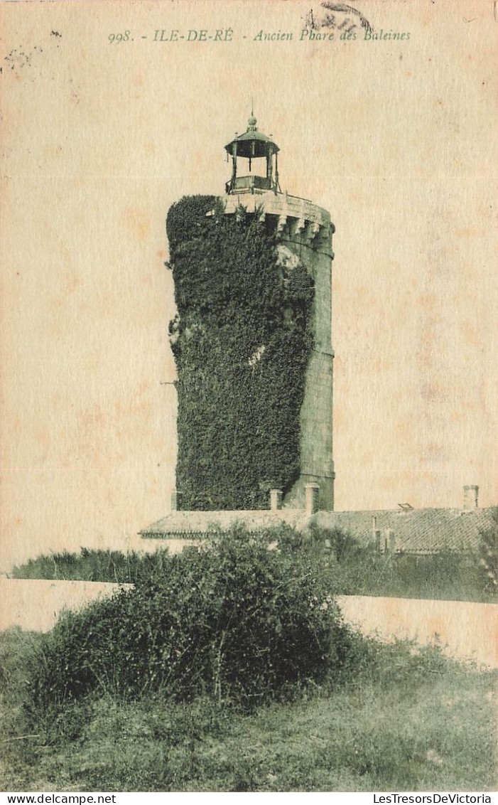 FRANCE - Île De Ré - Ancien Phare Des Baleines - Carte Postale Ancienne - Ile De Ré