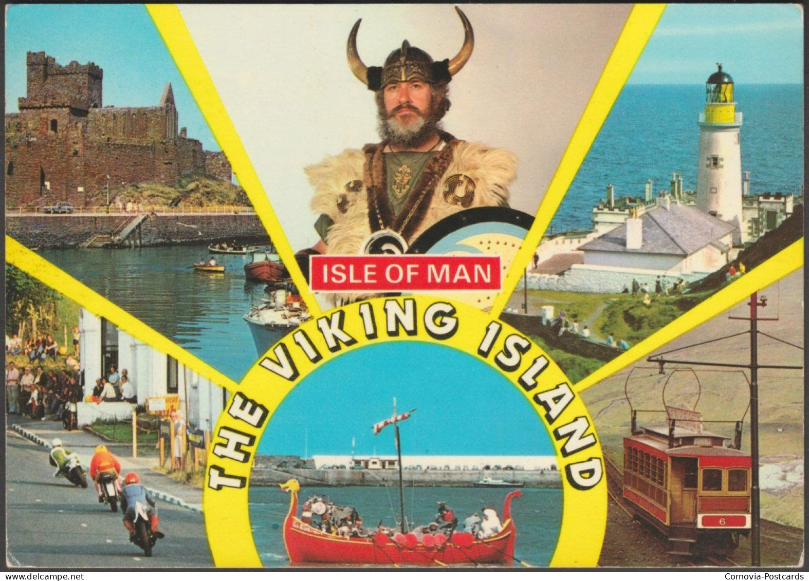 Isle Of Man, The Viking Island, C.1980s - Bamforth Postcard - Insel Man