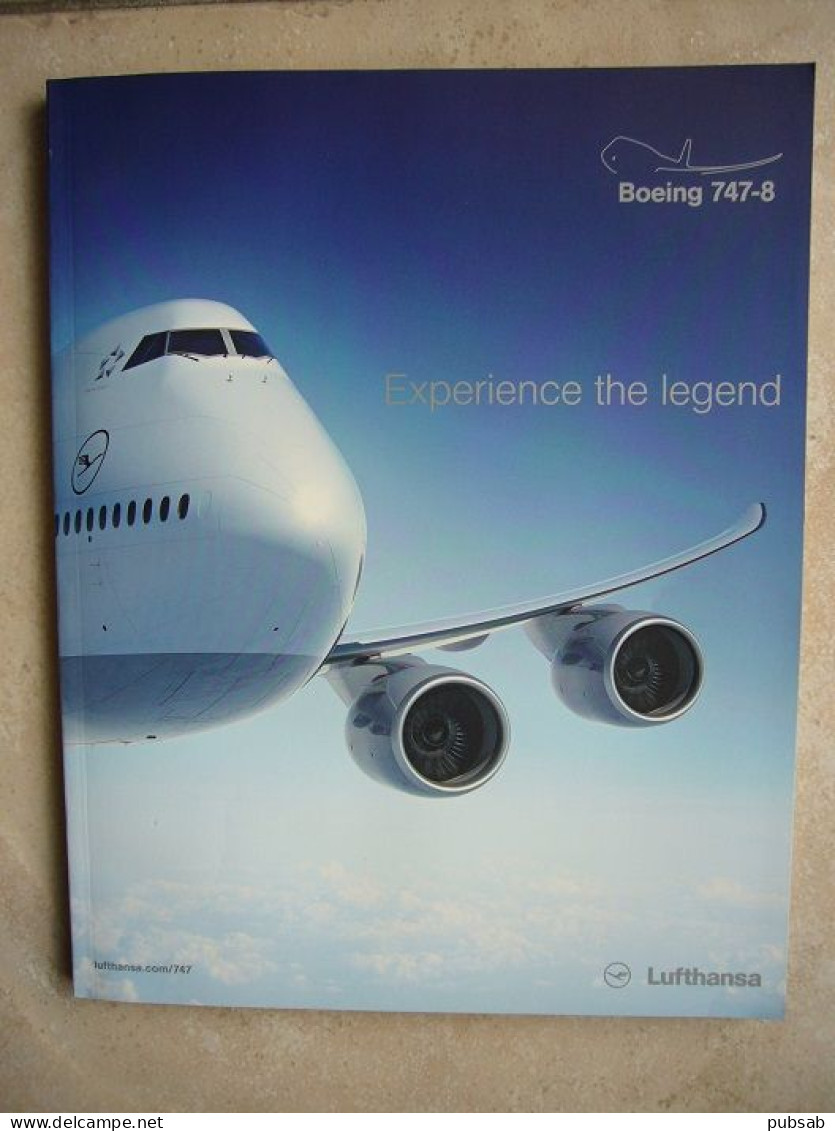 Avion / Airplane / LUFTHANSA / Boeing 747-8 / 130 Pages / Edition Allemande - Magazines Inflight