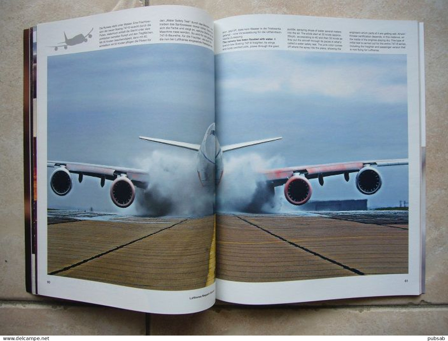 Avion / Airplane / LUFTHANSA / Boeing 747-8 / 130 Pages / Edition Allemande - Riviste Di Bordo