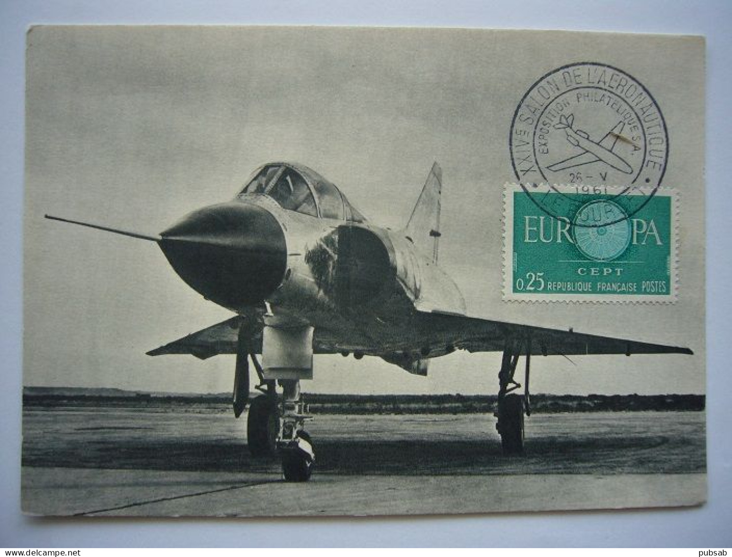 Avion / Airplane / ARMÉE DE L'AIR FRANÇAISE / Mirage III / Carte Maximum - 1946-....: Era Moderna