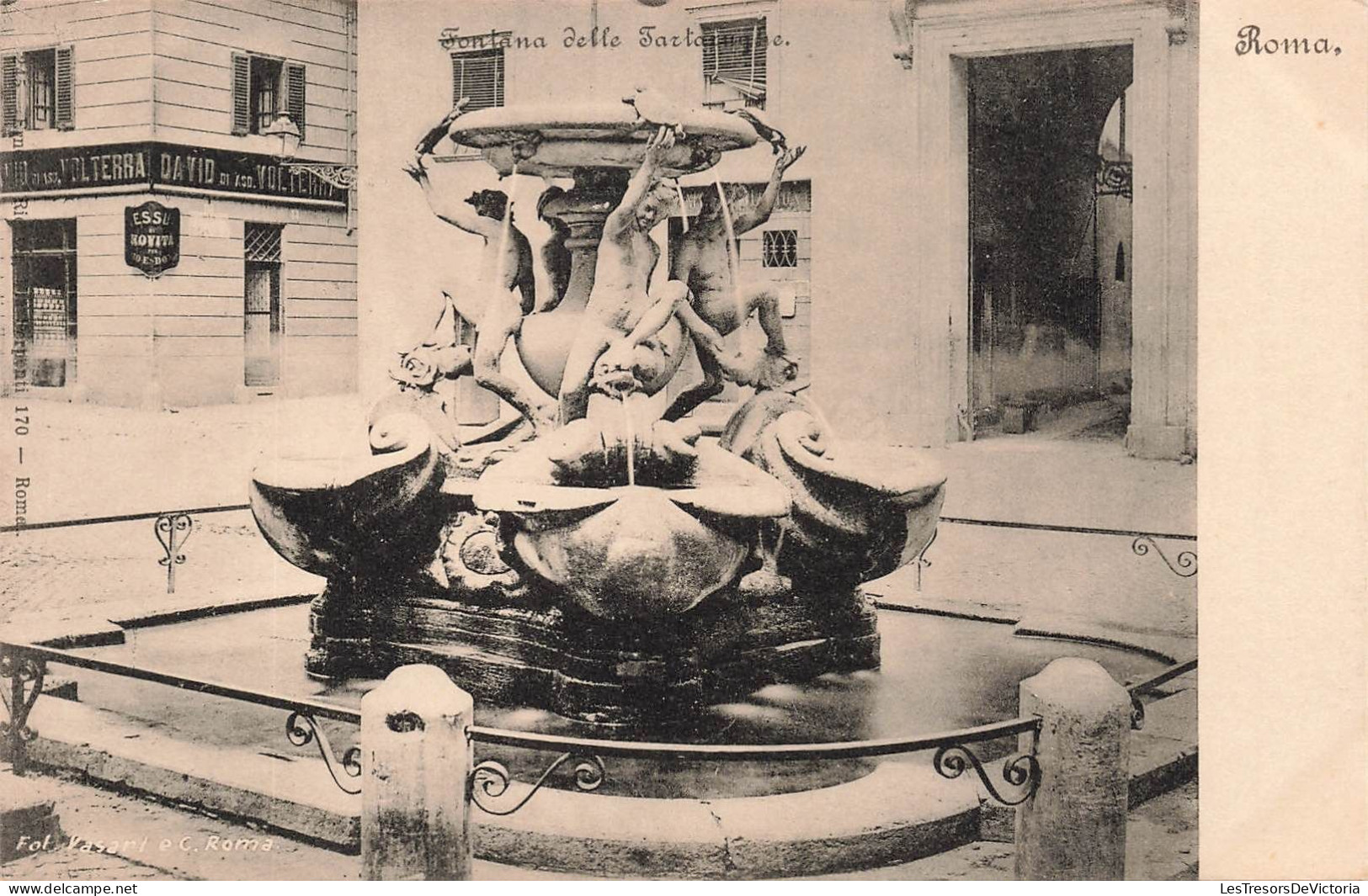 ITALIE - Roma - Fontana Delle Tartane - Carte Postale Ancienne - Otros Monumentos Y Edificios