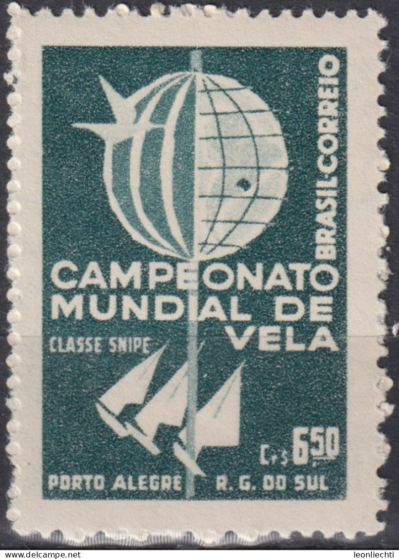 1959 Brasilien ** Mi:BR 965, Sn:BR 898, Yt:BR 684, World Sailing Championships, Porto Alegre - Nuovi