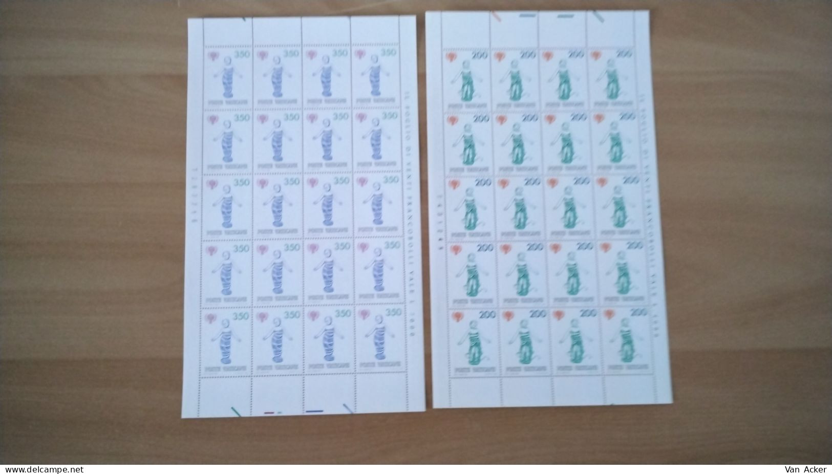 Vatican City Mi.755/758 ** - Unused Stamps