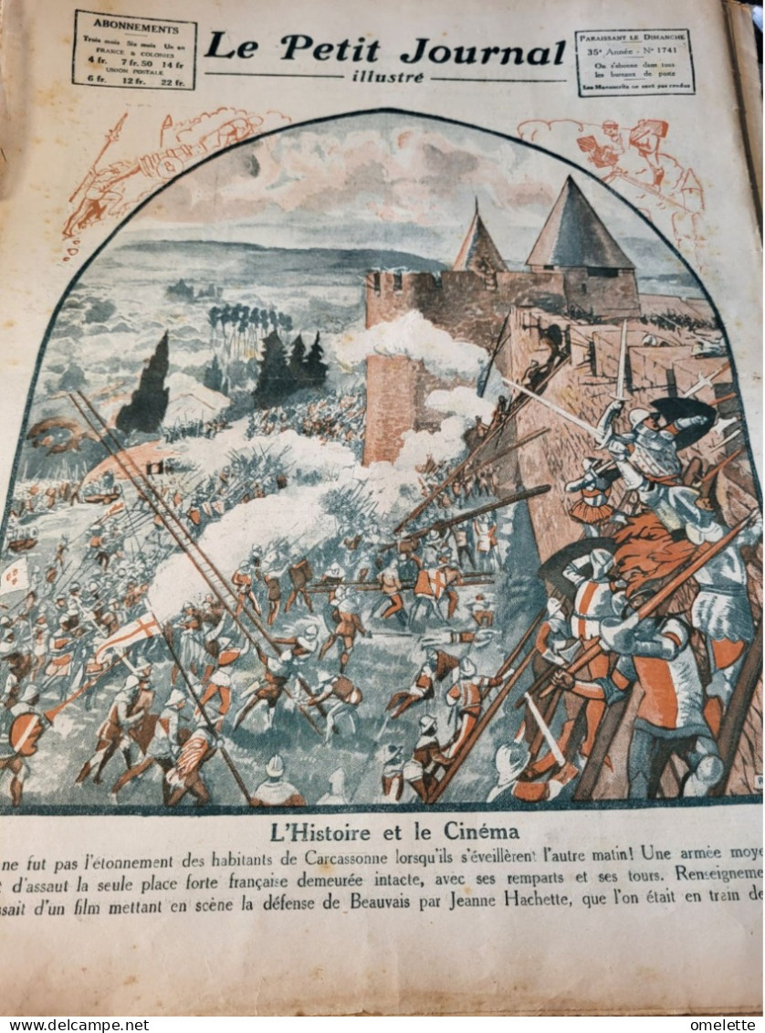 P J 24/ ARCTIQUE CHASSEURS FOURURES /REIMS ROI ROUMANIE/DANSE LES SAKHAROFF/RABIER LA FONTAINE SAVETIER/CARCASSONNE CINE - L'Illustration