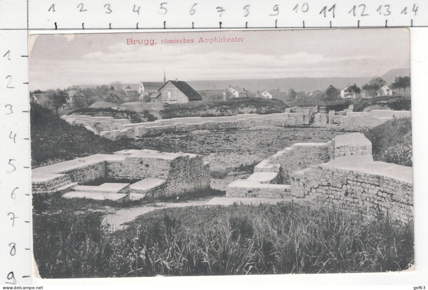 Brugg - Römisches Amphitheater (1909) - Brugg