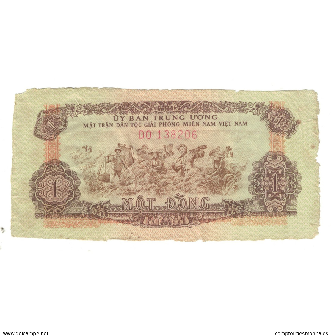 Billet, Viet Nam, 1 Dông, TB - Viêt-Nam