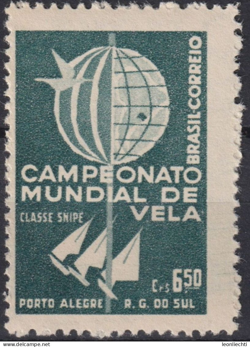 1959 Brasilien ** Mi:BR 965, Sn:BR 898, Yt:BR 684, World Sailing Championships, Porto Alegre - Vela