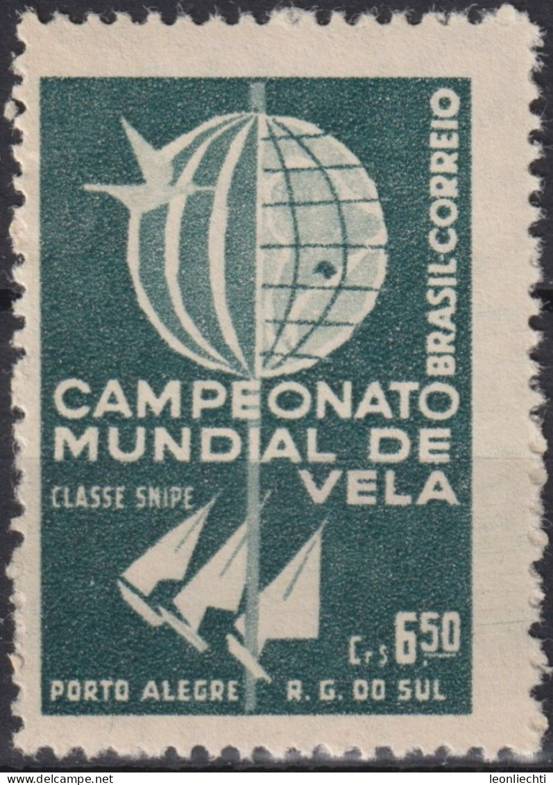 1959 Brasilien ** Mi:BR 965, Sn:BR 898, Yt:BR 684, World Sailing Championships, Porto Alegre - Vela