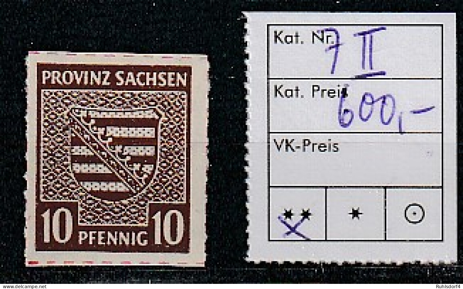 Naumburg 7 II, Postfrisch - Other & Unclassified