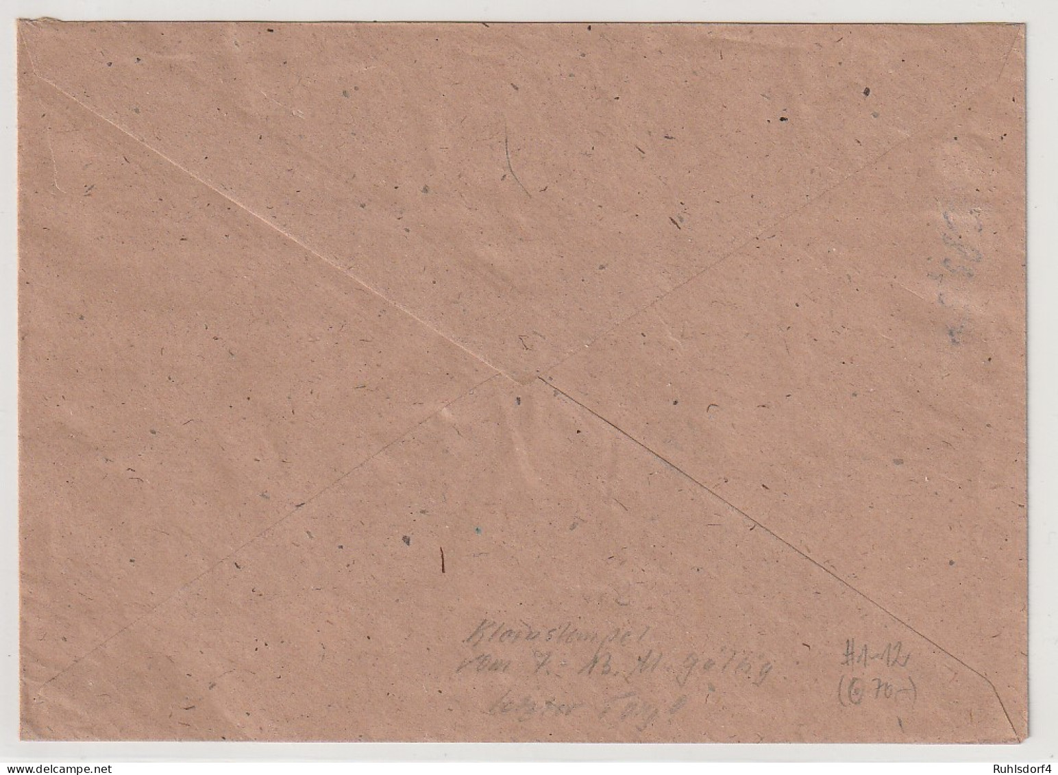 Großräschen Nr. 1 - 12 Auf Briefumschlag - Cartas & Documentos