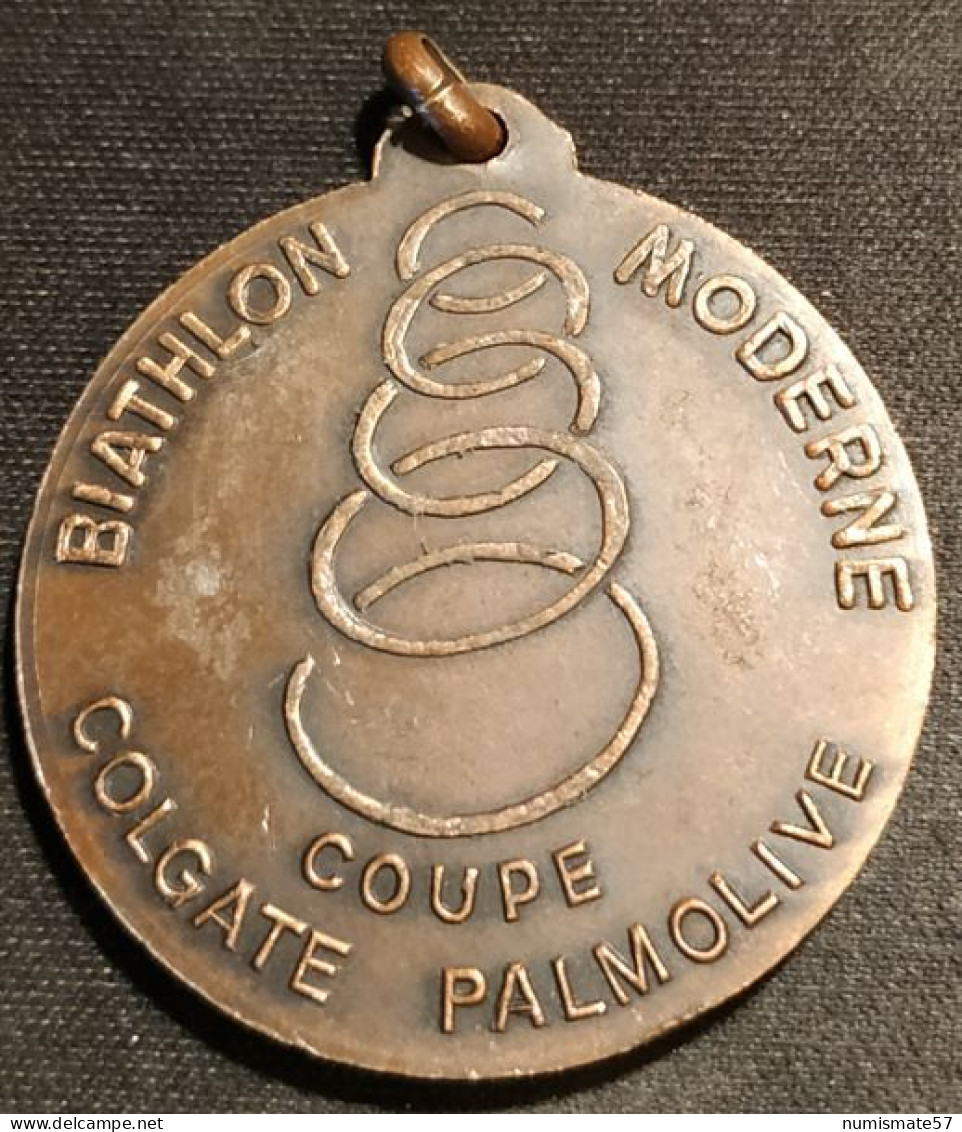 Médaille BIATHLON MODERNE - COUPE COLGATE PALMOLIVE - Professionnels / De Société