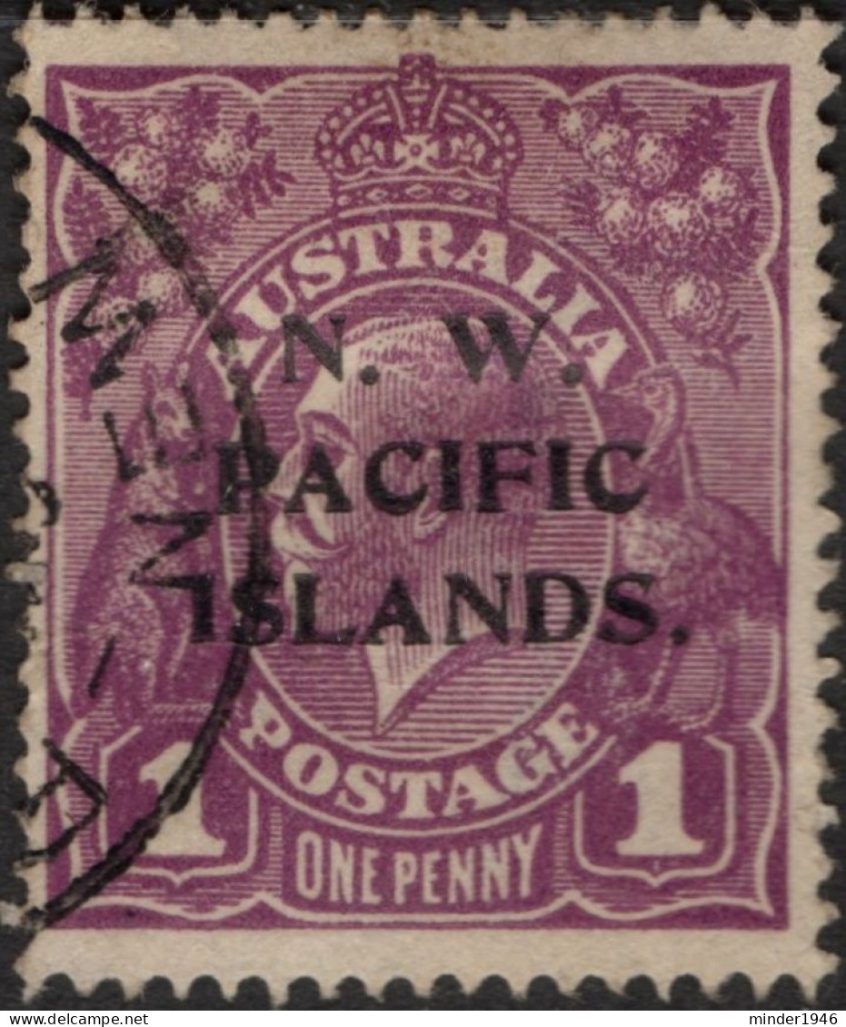 NEW GUINEA 1922 1d Violet, Stamp Of Australia Opt With N.W Pacific Islands SG120 Fine Used - Papua New Guinea