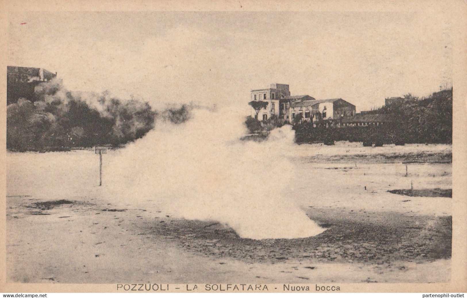 Cartolina - Postcard /   Non  Viaggiata  /  Pozzuoli -  Solfatara, La Nuova Bocca. - Pozzuoli