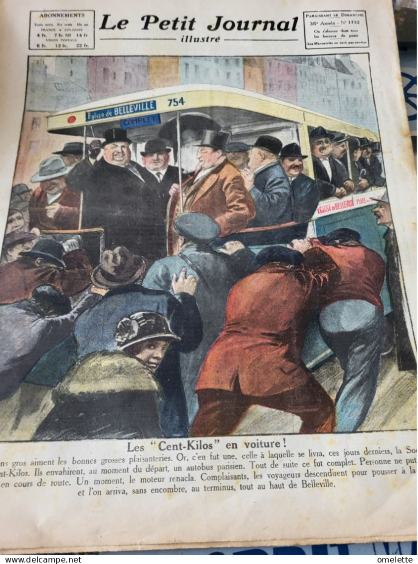 P J 24/ KENT CHASSE A COURRE /SOCIETE DES 100 KILOS AUTOBUS PARIS - L'Illustration